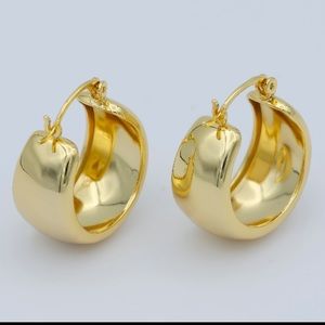 Chic Gold Hoop Earrings